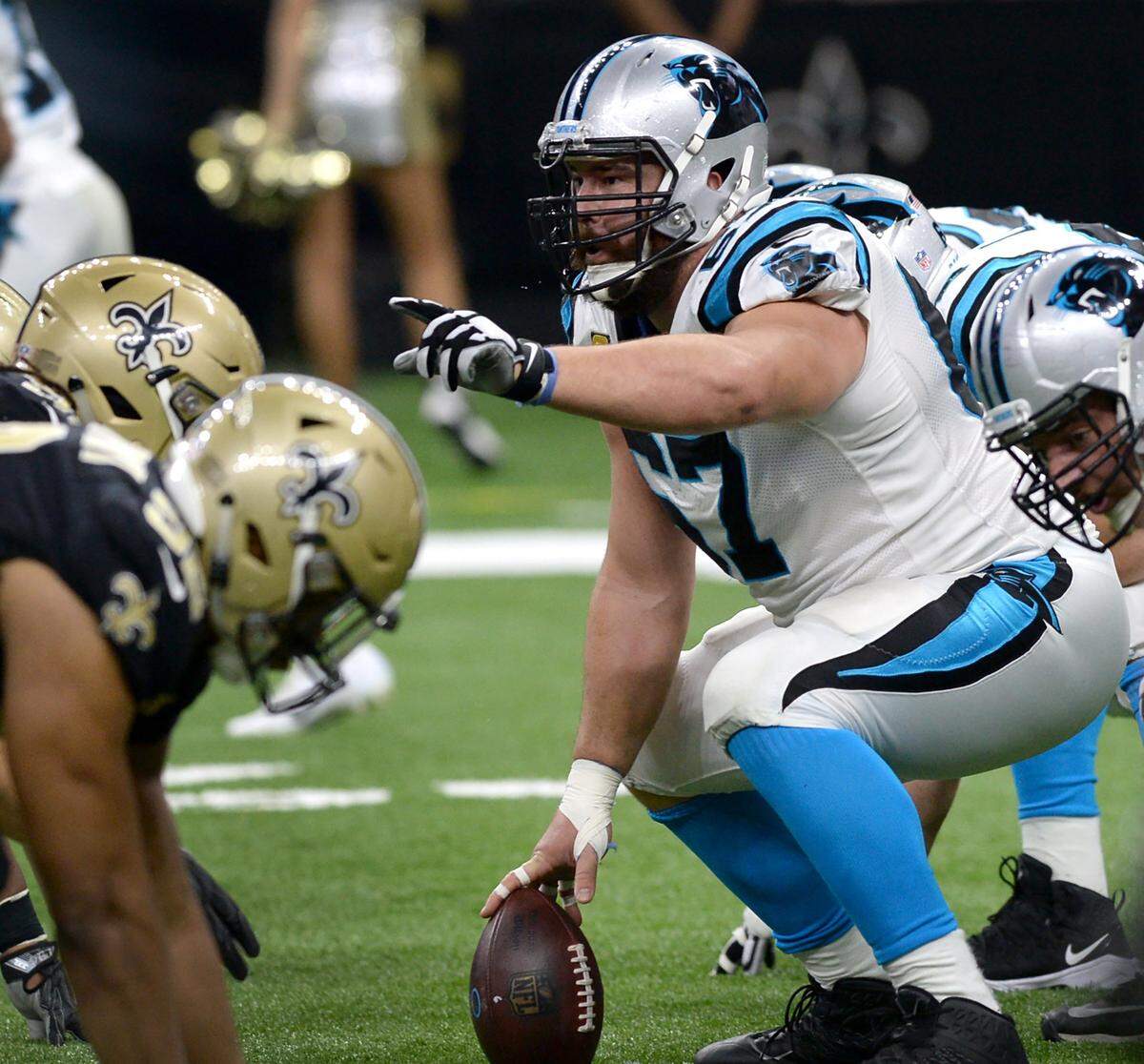 Center Ryan Kalil spent 12 seasons with the Carolina Panthers, the team that drafted him out of Southern California in the second round of the 2007 NFL draft.