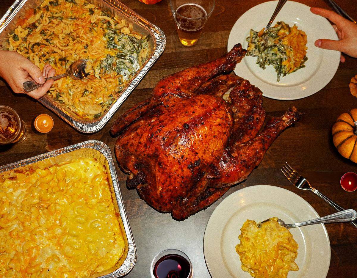 Mac’s Speed Shop’s turkey and Thanksgiving sides are available in Family Bundles or as a la carte items.
