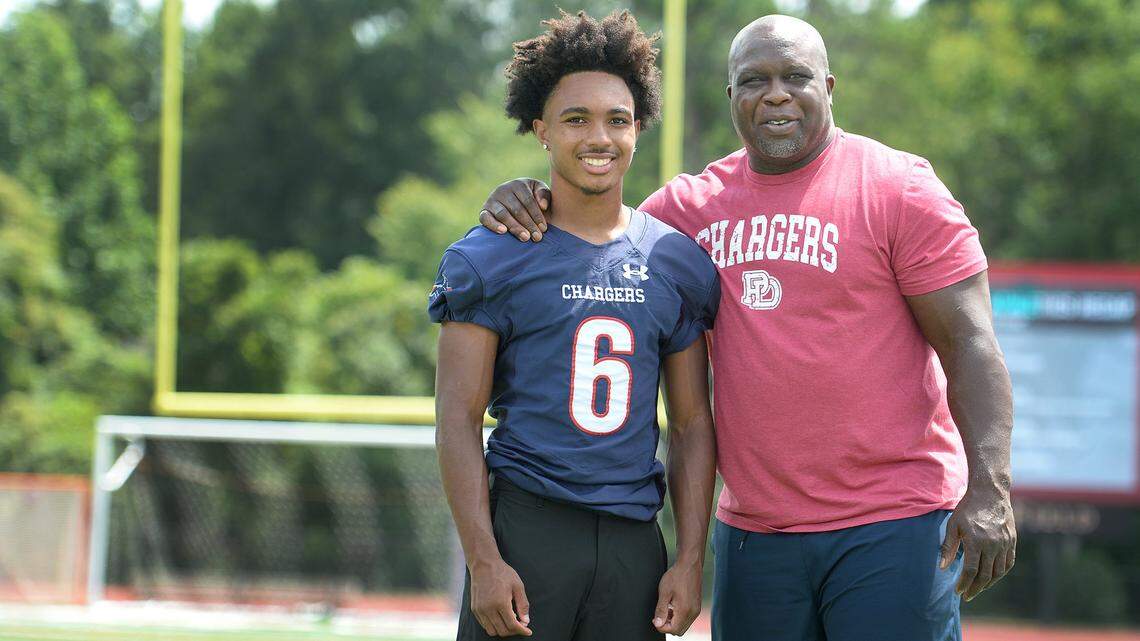 After losing mom to cancer, this son of an NFL legend says football helped him cope