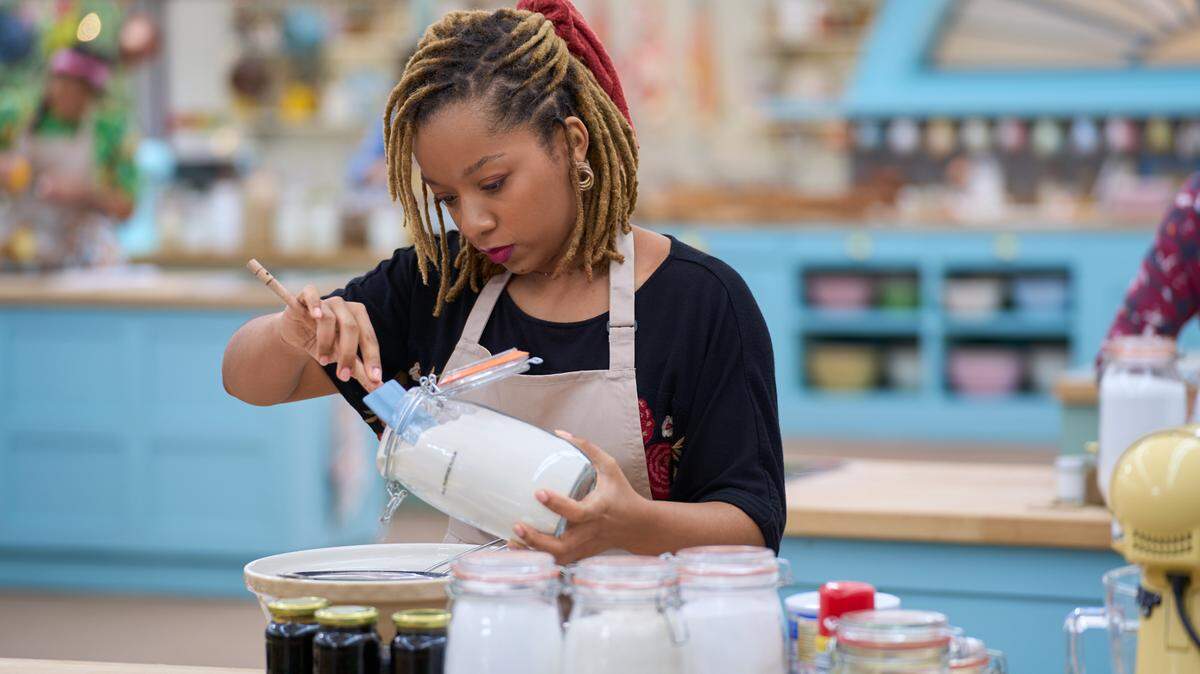 Cornelius’ Karis Stucker was one of nine contestants competing on the most recent edition of “The Great American Baking Show”.