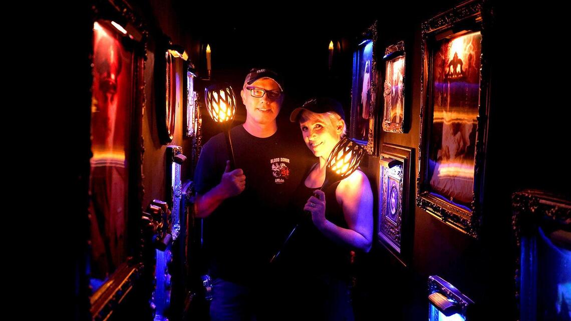 On Halloween, 1,000-plus will line up to get onto this Charlotte couple’s spooky porch