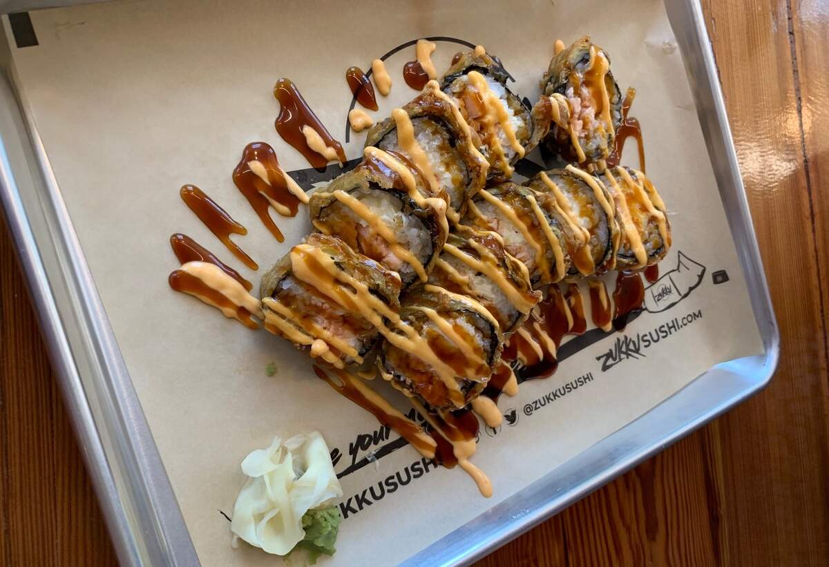 Zukku Sushi at Optimist Hall.