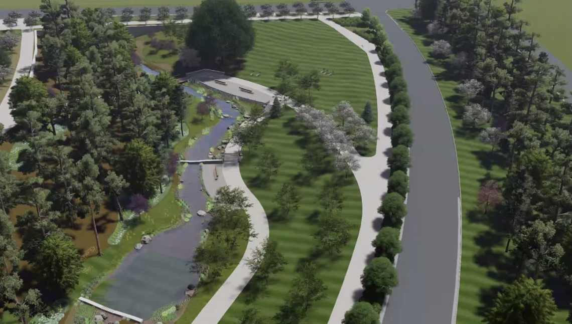 Rendering of Panthers’ new facility in Rock Hill. (Courtesy of Panthers)