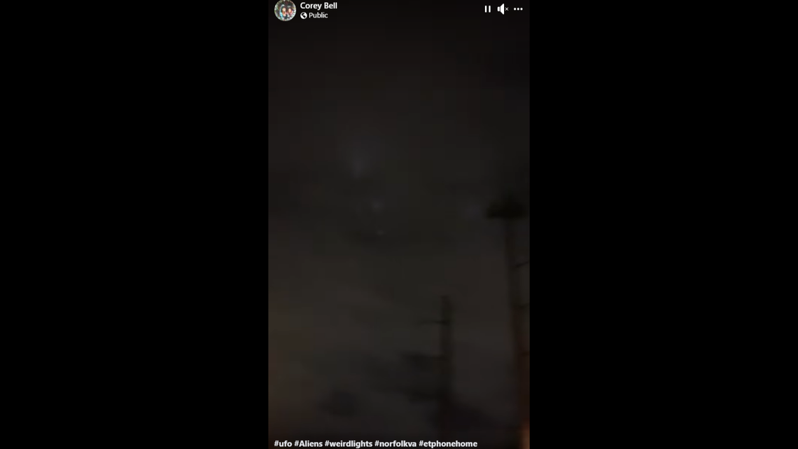 Videos of the strange lights spread to news outlets and social media.