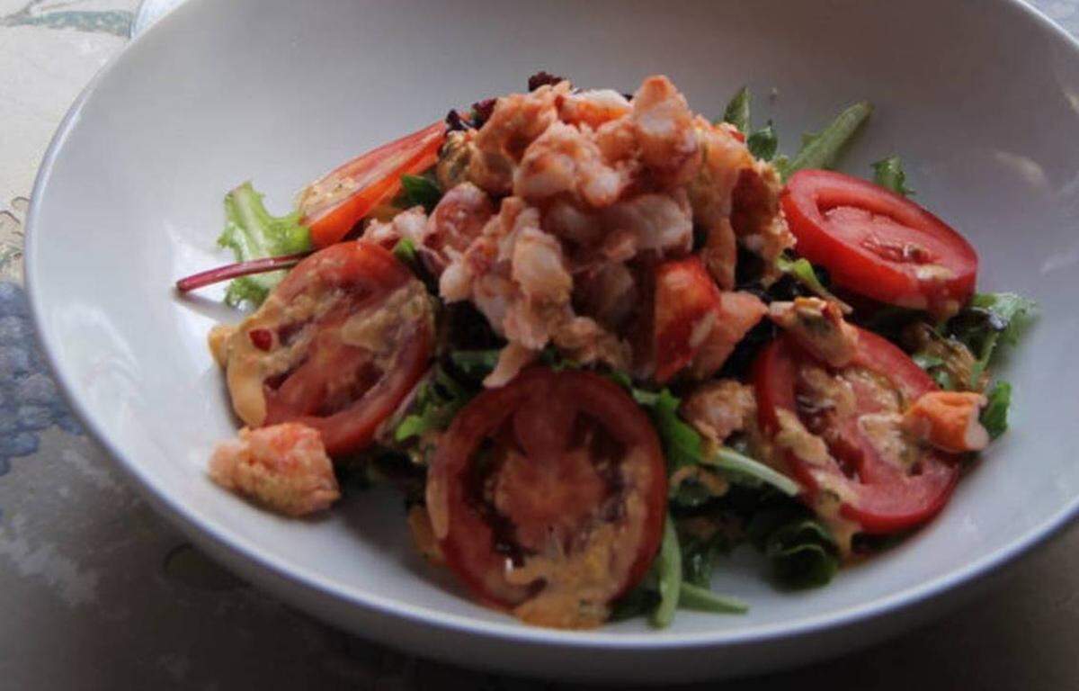 Cafe Monte’s Lobster salad.