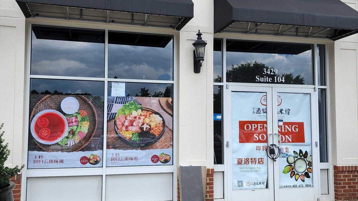 Ten Seconds Yunnan Rice Noodle is opening in June in South Charlotte