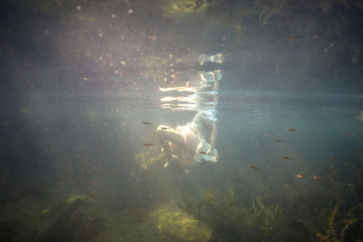 Allison Janae Hamilton’s “Florida 1,” courtesy of the artist and Marianne Boesky Gallery, New York and Aspen.