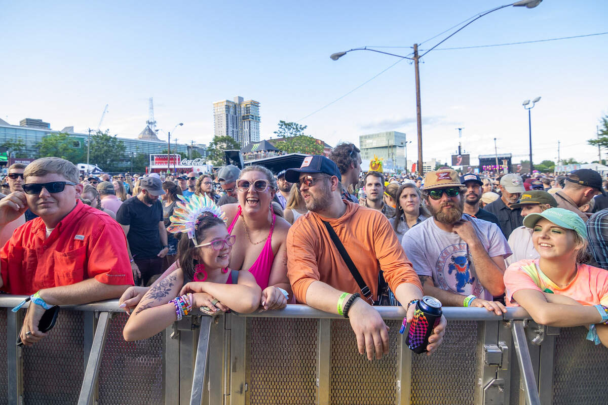 Fans at Lovin’ Life Music Fest.