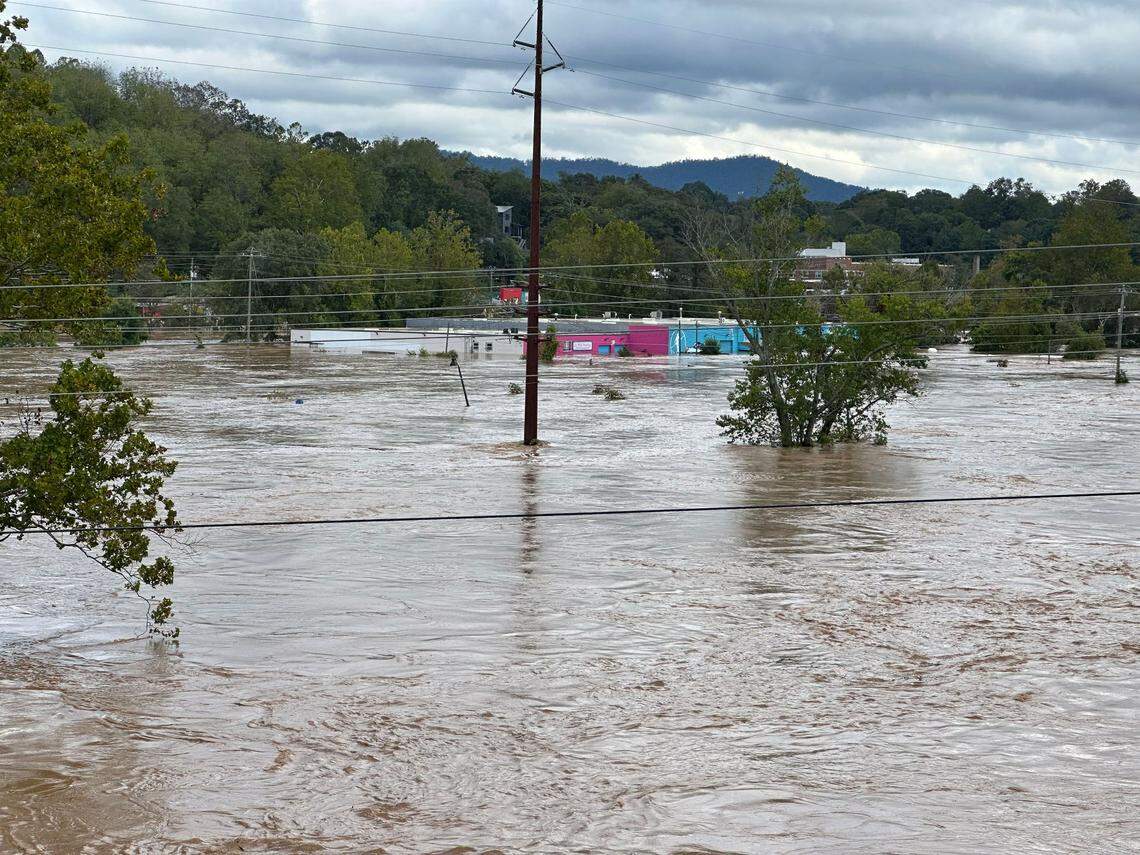 Hi-Wire’s River Arts location was lost due to flooding after the storm. This location was the headquarters for brewing and distribution.