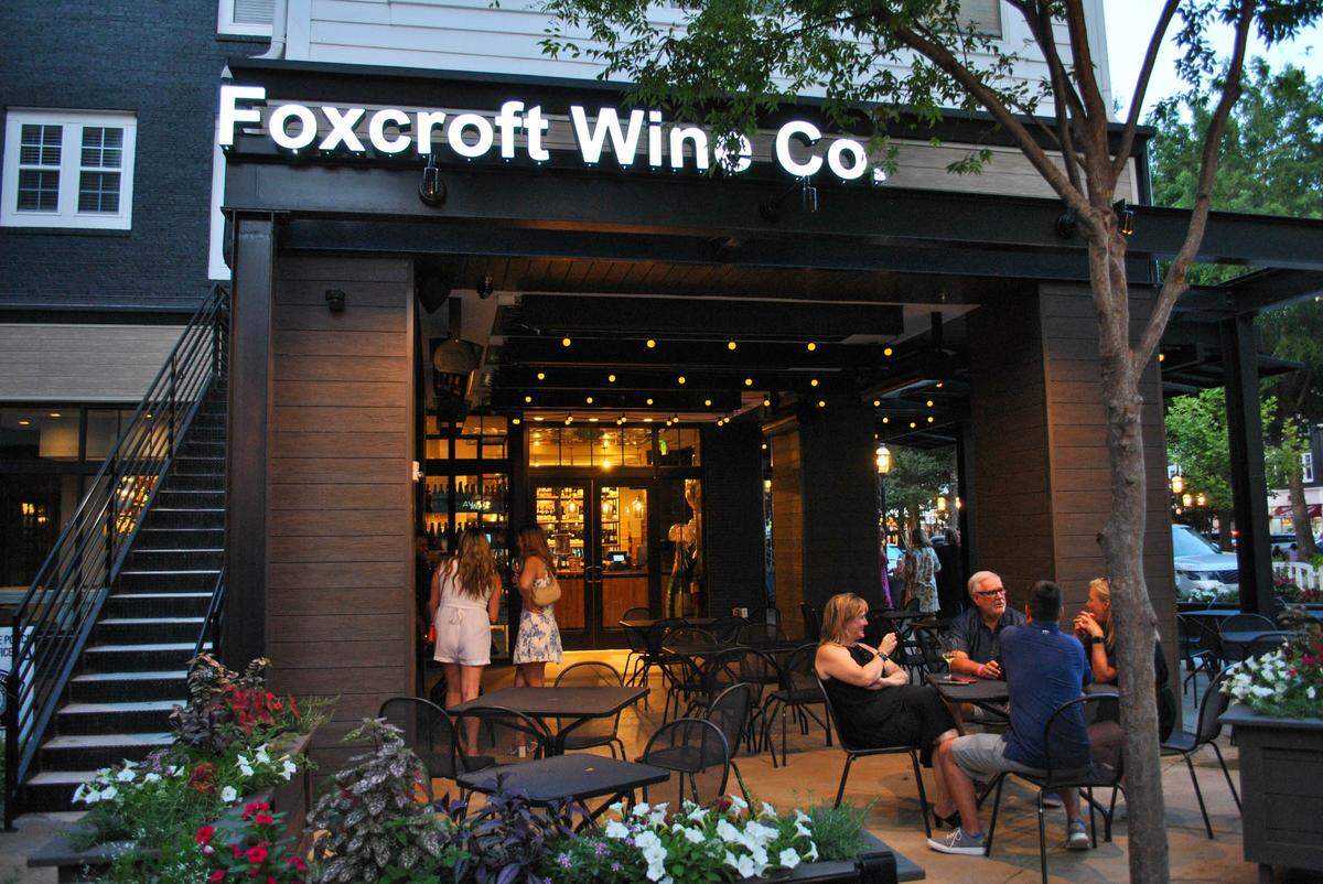 Foxcroft Wine Co. is located at 16915 Birkdale Commons Pkwy Suite A in Birkdale Village.