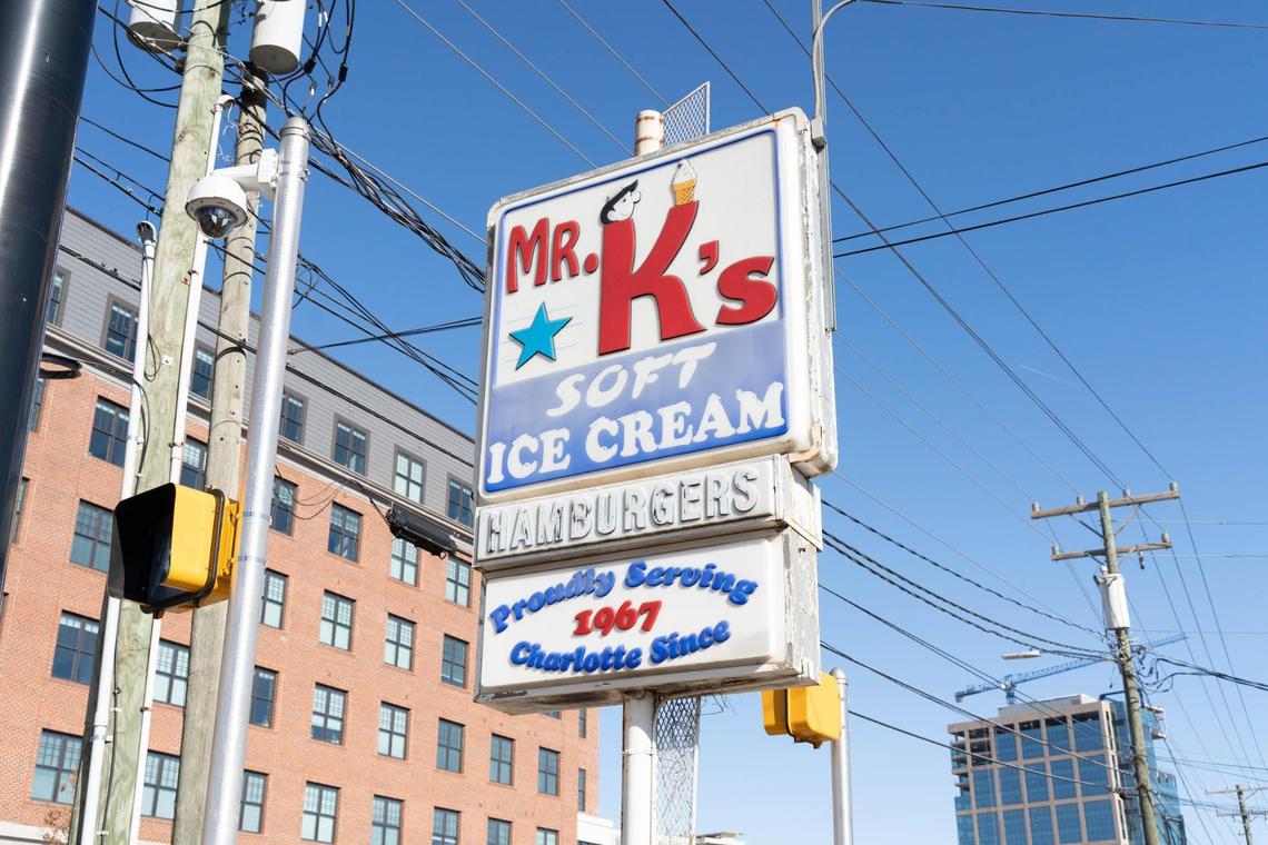 Mr. K’s iconic sign on South Boulevard.