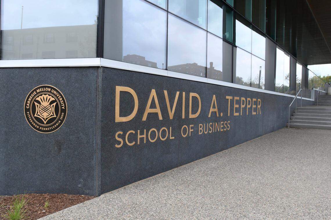 The David A. Tepper School of Business at Carnegie Mellon University in Pittsburgh, PA on Thursday, August 30, 2018. Carolina Panthers owner David Tepper graduated from Carnegie Mellon’s business school, the Graduate School of Industrial Administration in 1982. Tepper has donated over $120 million to since 2004 to the business school. The David A. Tepper Quadrangle, which houses the Tepper School, officially opens on Sept. 13, a day before Tepper’s 61st birthday and three days after the Carolina Panthers host Dallas in their season opener.