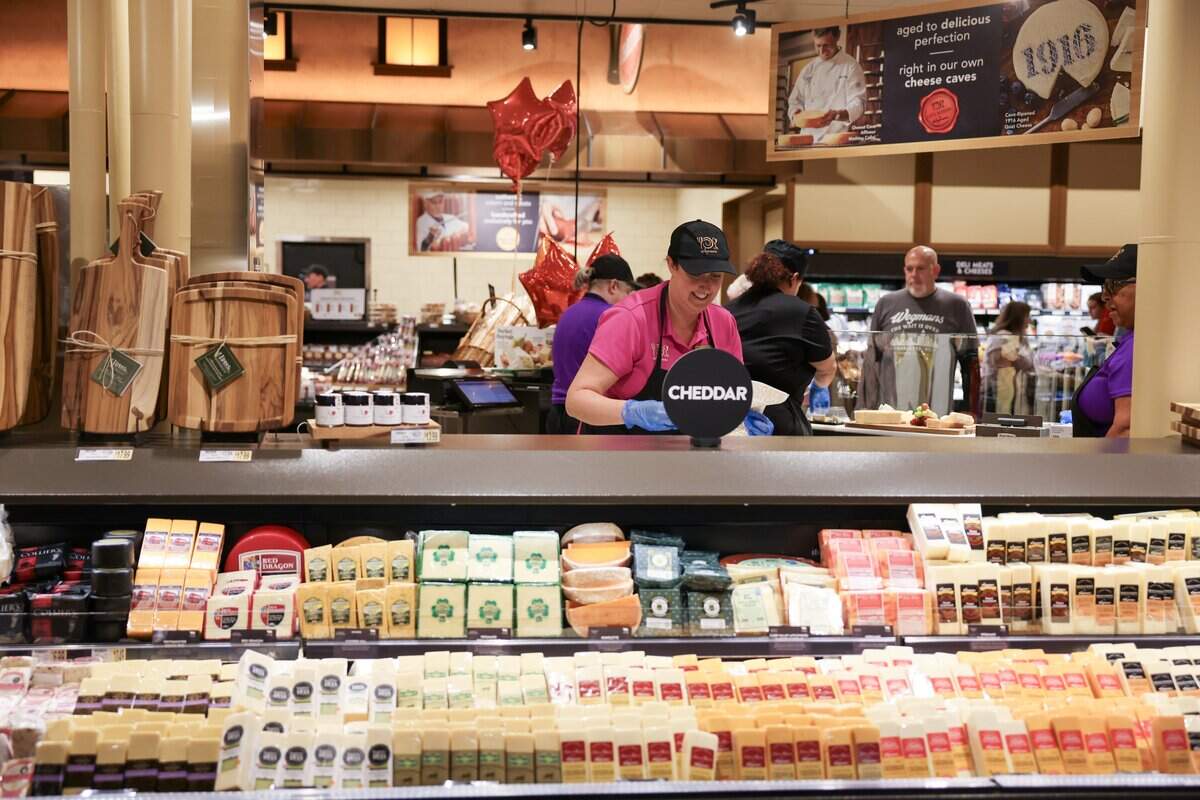Wegmans grocery store welcomed its first customers to the Charlotte location on Wednesday, Oct. 14, 2026.