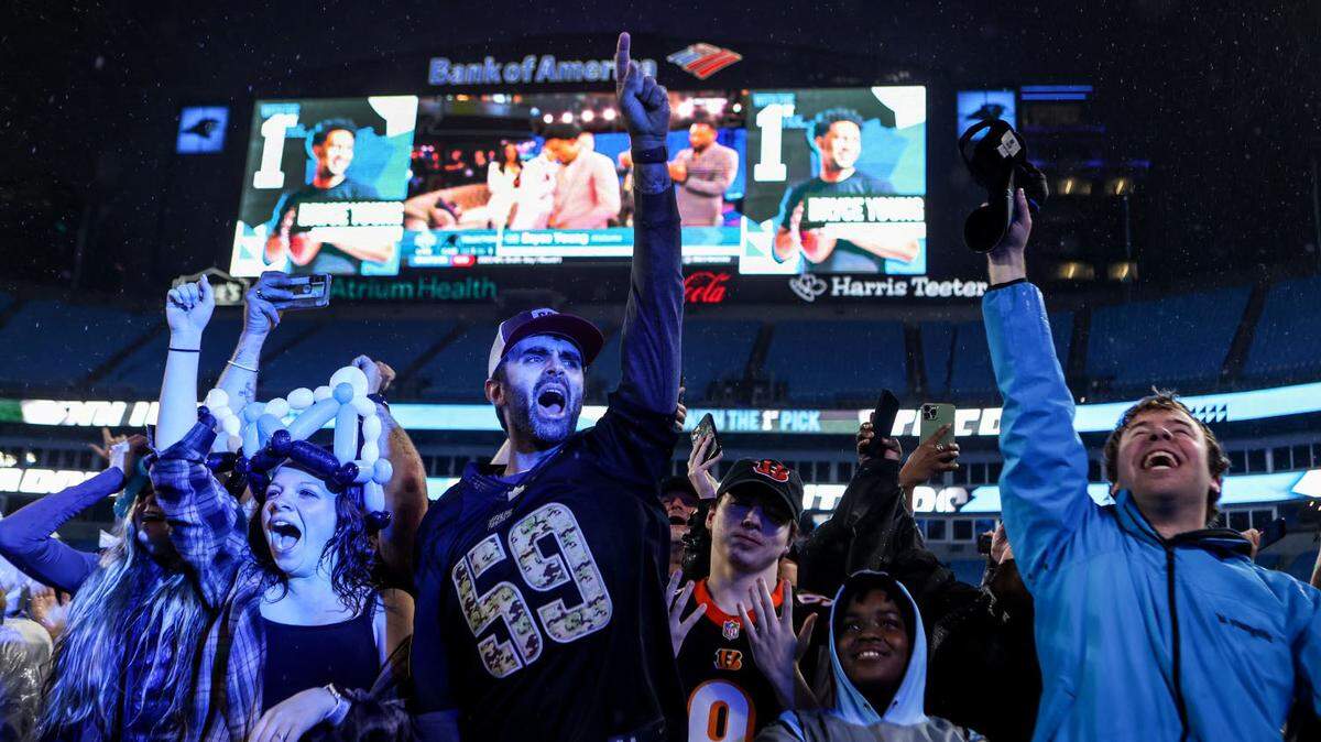 NFL Draft’s No. 1 pick heads to Charlotte, and Panthers fans are excited about Bryce Young
