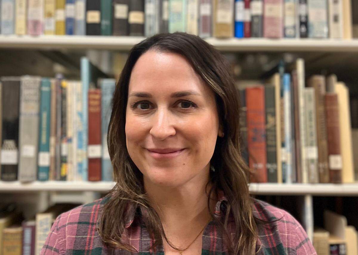 Meghan Bowden, library assistant at Charlotte Mecklenburg Library