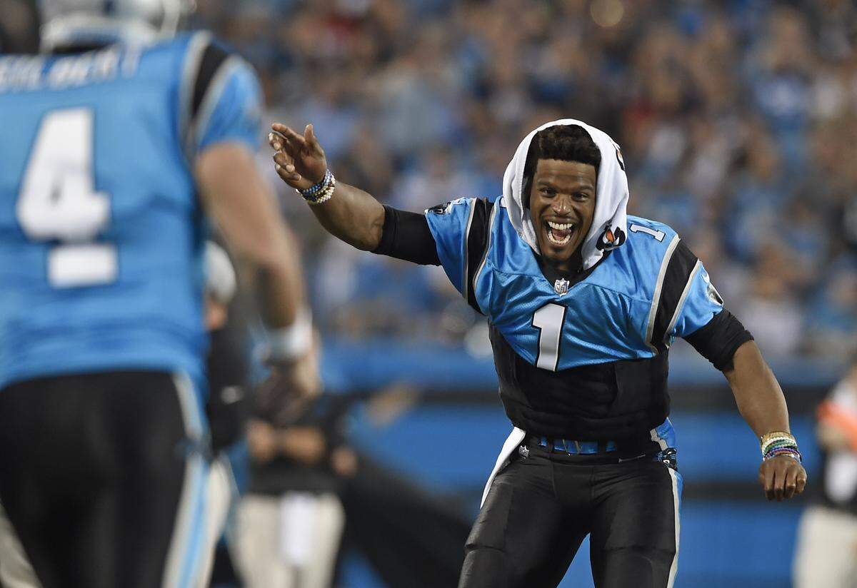 Other than a black eye suffered in the preseason against New England, this is the healthiest Panthers quarterback Cam Newton has been in a few years.