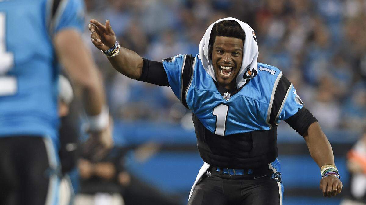 Other than a black eye suffered in the preseason against New England, this is the healthiest Panthers quarterback Cam Newton has been in a few years.