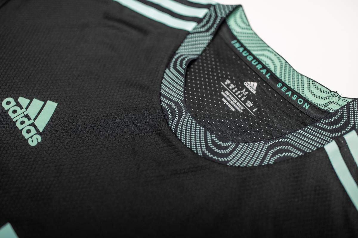 Charlotte FC unveiled its community kit, the uniforms that can be worn on the road as an alternative to primary jerseys, ahead of the expansion club’s inaugural MLS season in 2022.