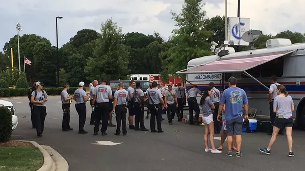 Sunday night, 34 firefighters and support personnel gathered to look for Pfeiler in the Sardis Road area.