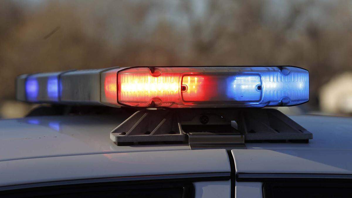 One man died and another was injured Thursday after a tire blowout on a Johnson County highway caused them to go over a bridge, according to the Kansas Highway Patrol.