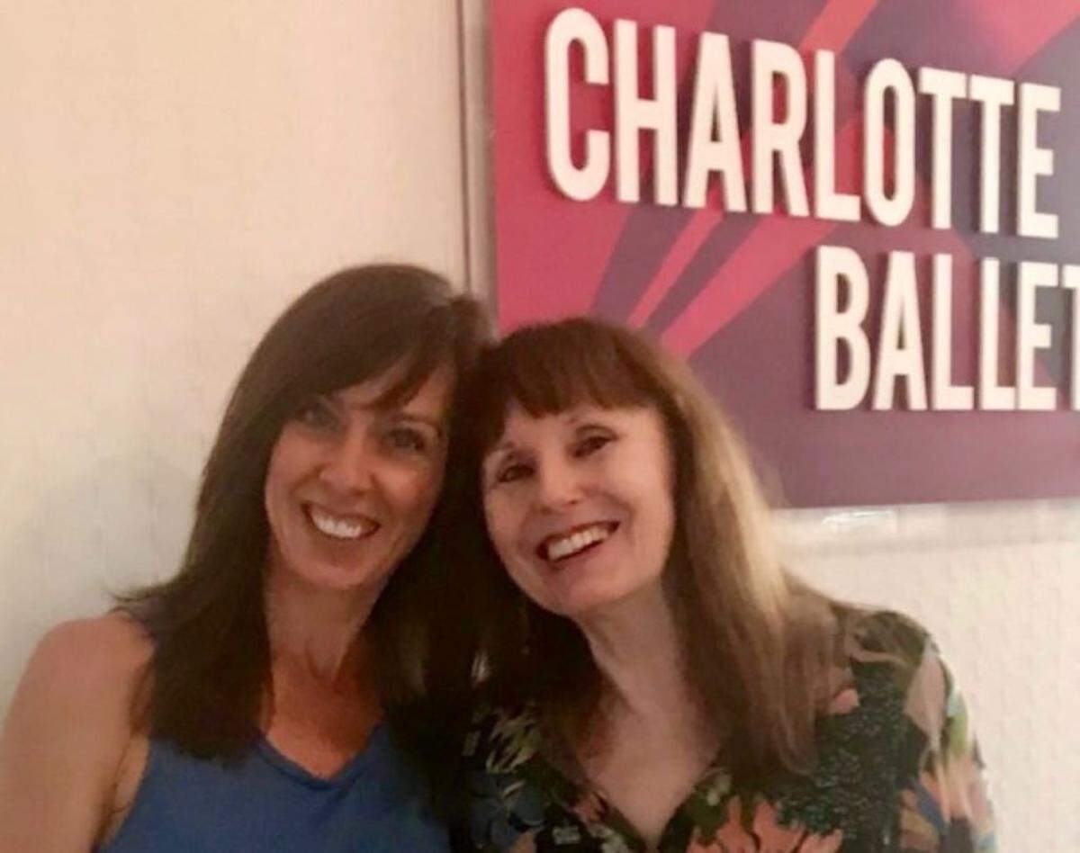 Kati Mayo, left, knew who Patricia McBride was long before she met her — she was among her inspirations to become a professional dancer.