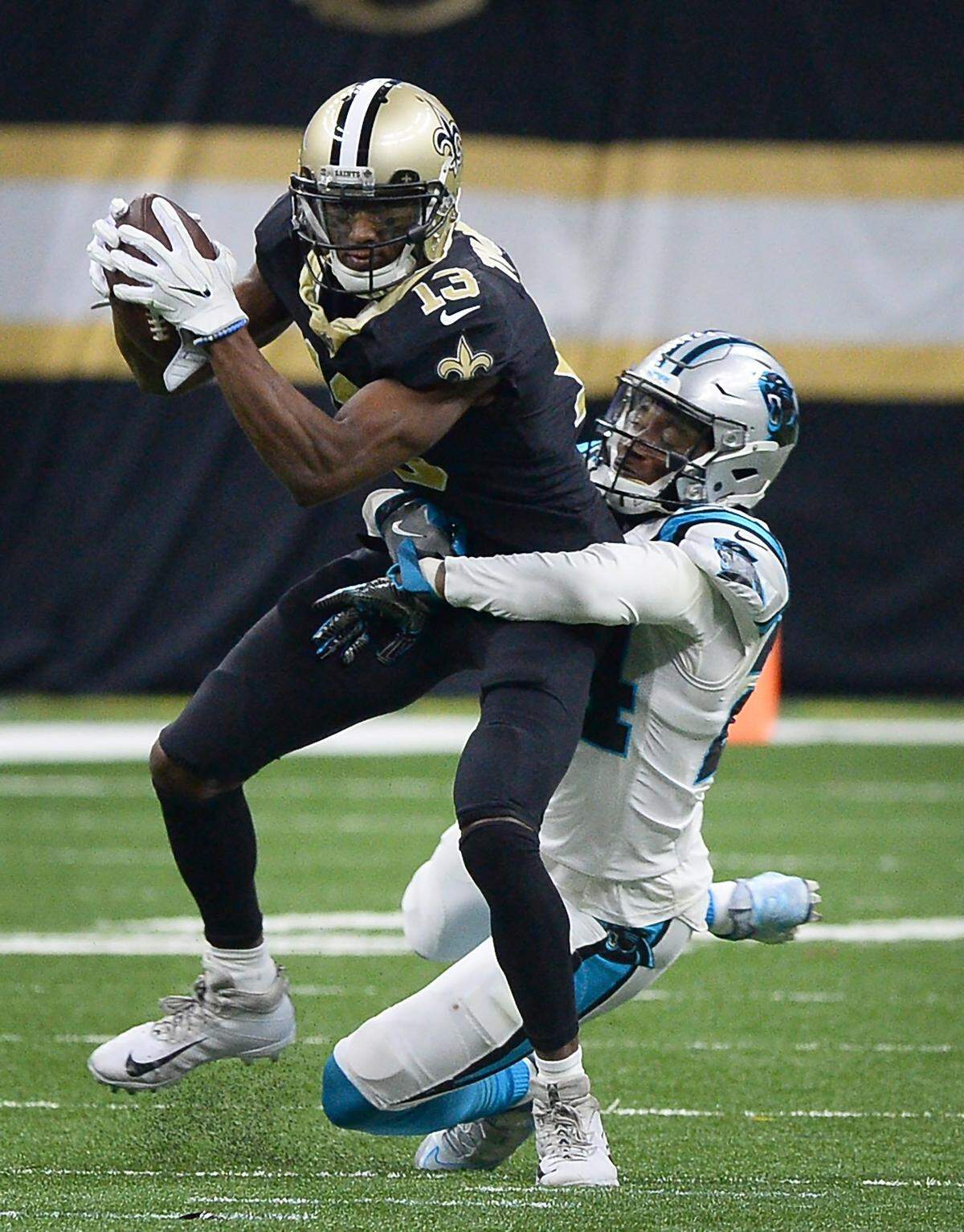 New Orleans Saints receiver Michael Thomas is another reminder of what talent may await at No. 47 overall.