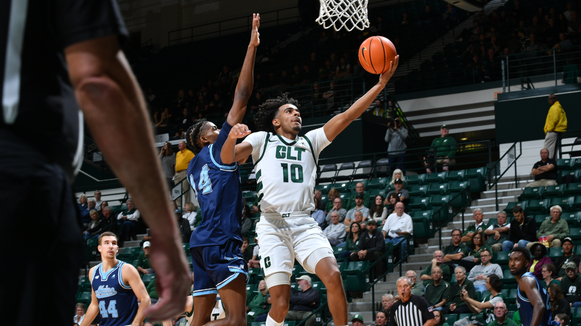 Charlotte 49ers open basketball season with resounding 17-point win over Maine