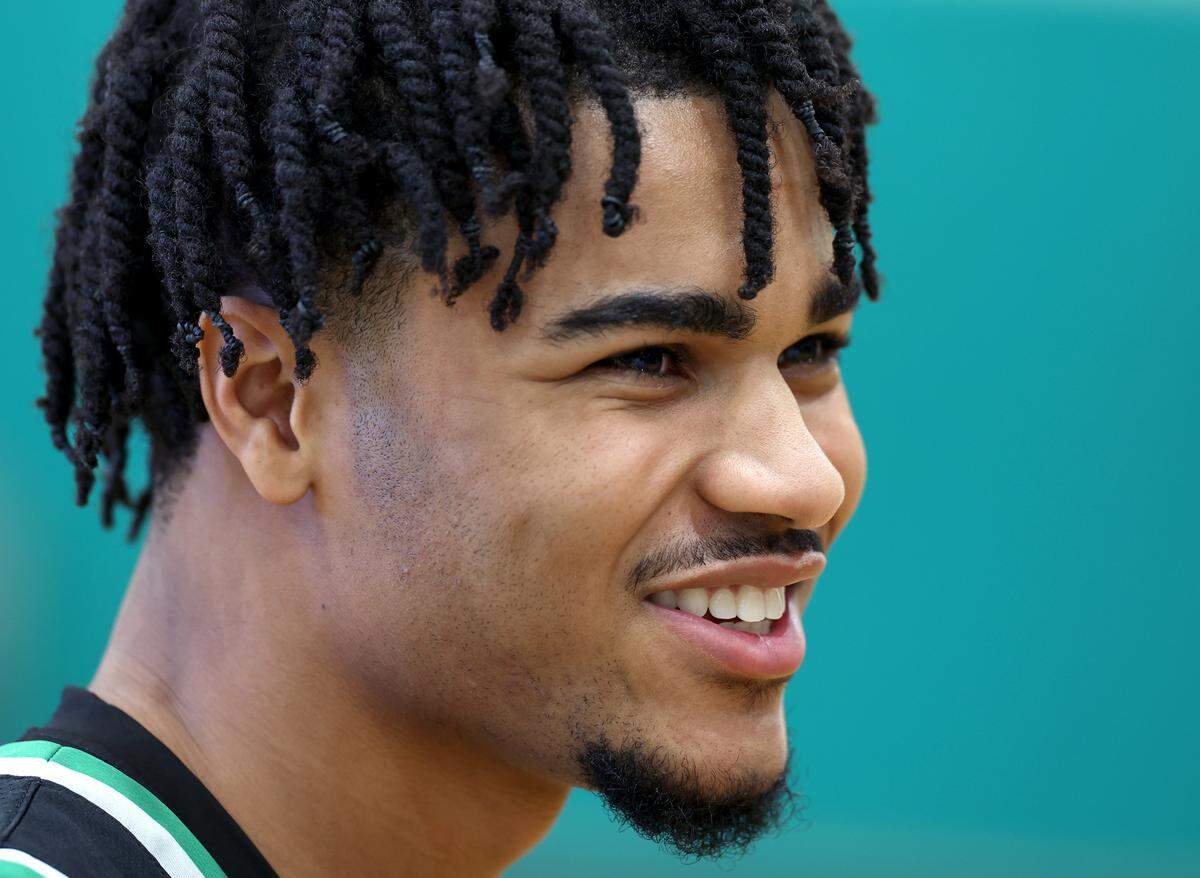AJ Jamison is the son of former UNC great and NBA star Antawn Jamison on Wednesday, January 15, 2025. AJ and his Myers Park High teammates are trying to win the league title.