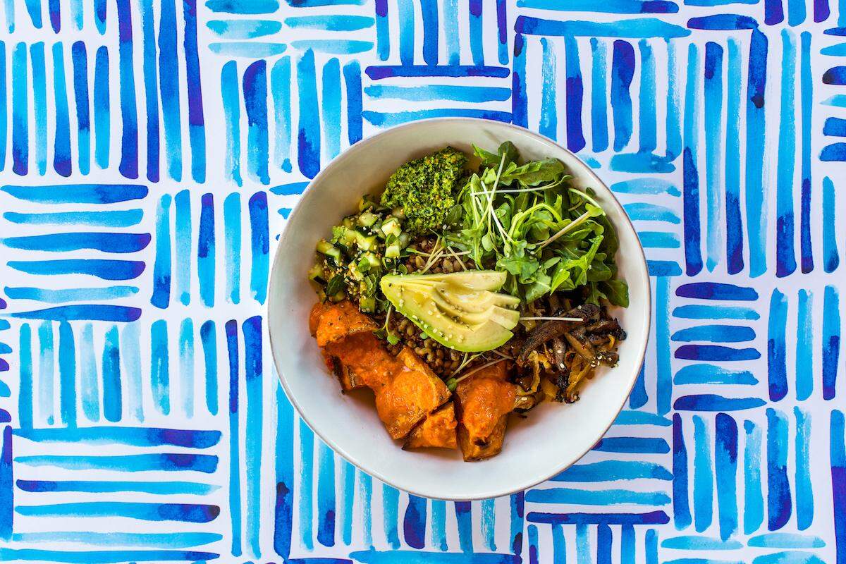 The Mother Earth bowl at Flower Child is $9.95.