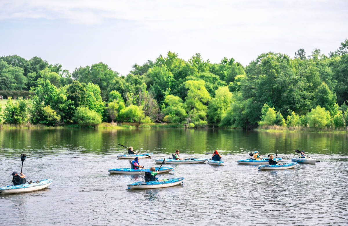 Anne Springs Close Greenway is a natural preserve right across the border in Fort Mill.