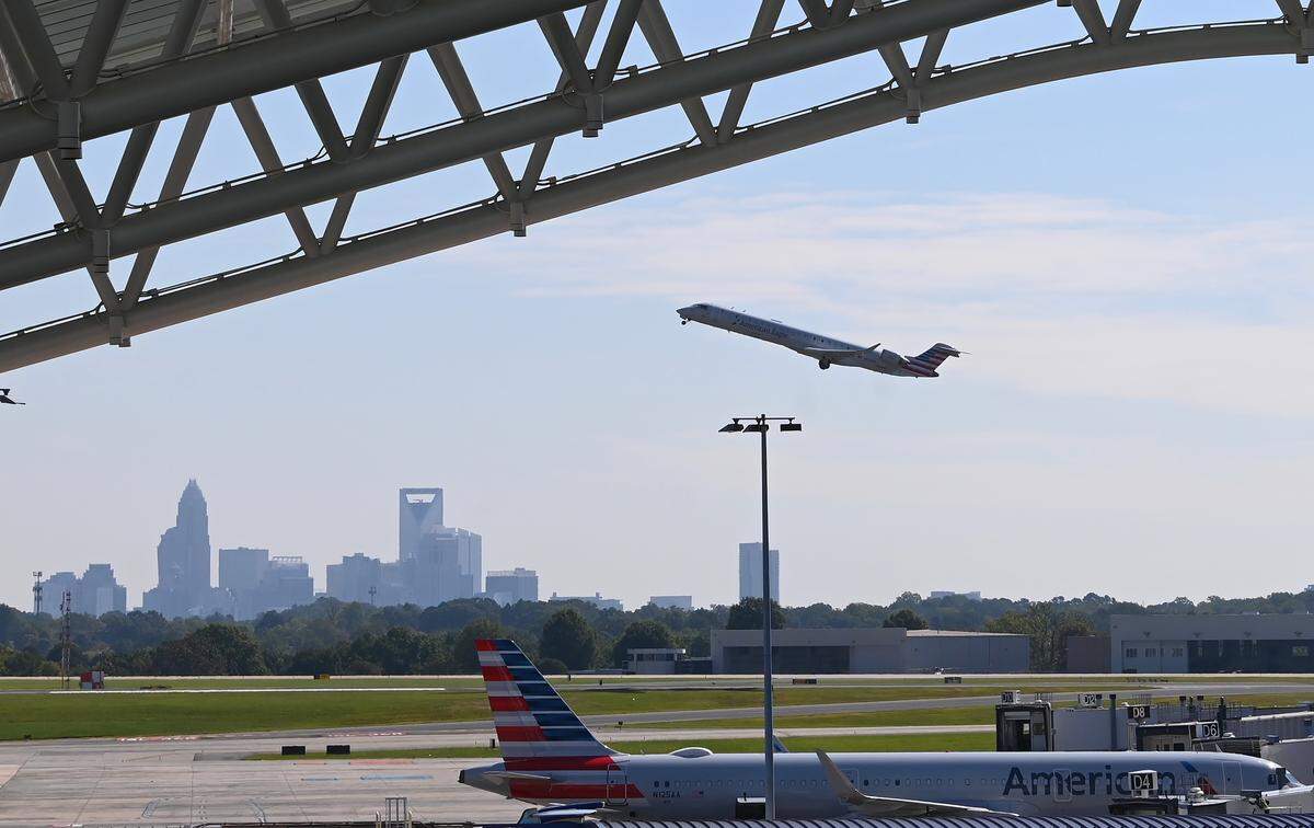 A telecommunications outage has impacted flights from Charlotte to Dallas on Friday.