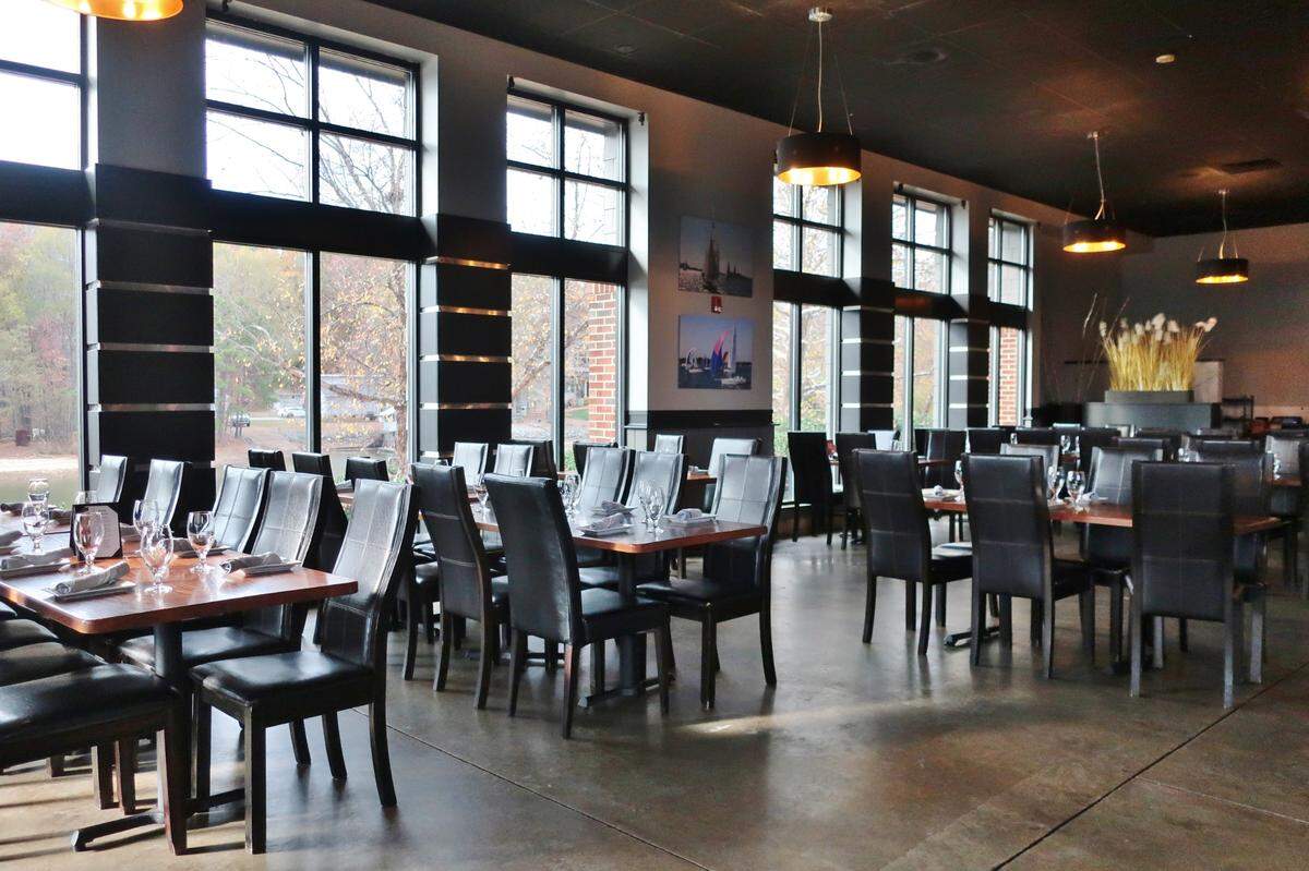 Dine with a view of Lake Norman at Port City Club by David Burke.