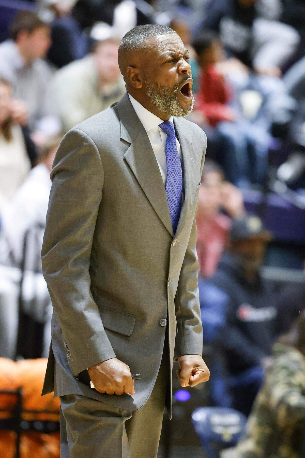 Former Carmel Christian coach Joe Badgett now leads Queens Grant.