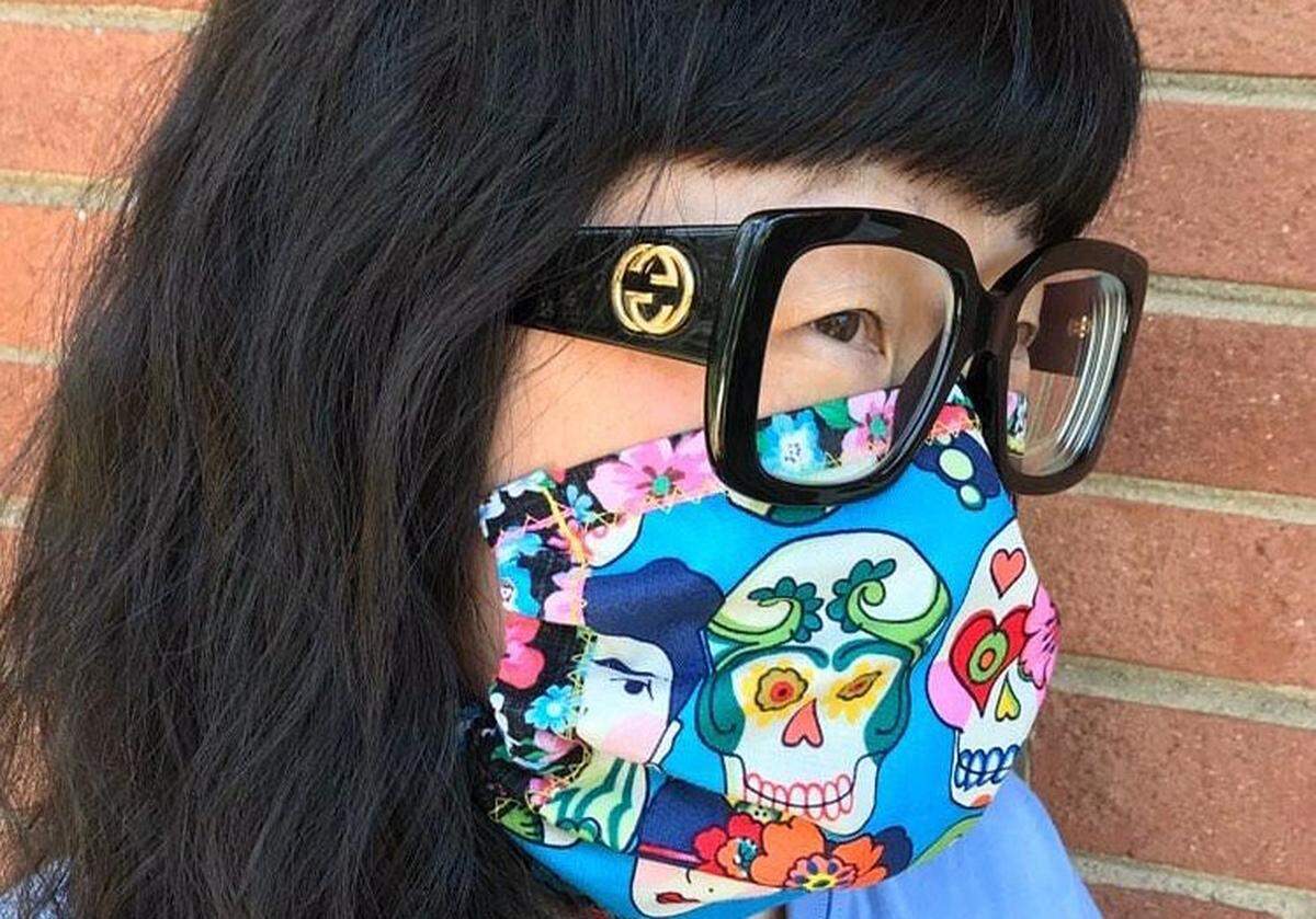 Jade Sky’s masks are made on order, and custom inquiries are welcome.