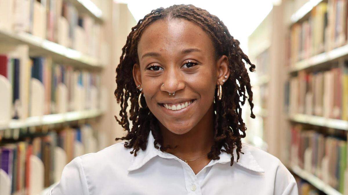 Eryn Glover, a JCSU student, is in the first cohort of LISC’s internship program launched in collaboration with HBCU’s.