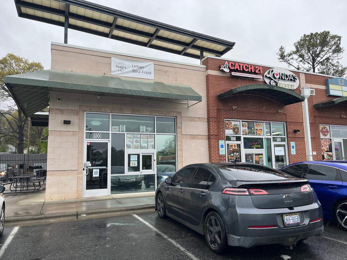 Nicole’s Good Eats & Sweets Urban Soul Food is located at 1540 West Blvd., Ste 100.