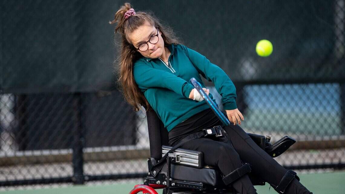 Once an orphan from Ukraine, Charlotte teenager is now a star in wheelchair tennis