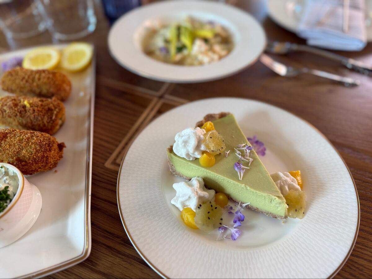 Leluia Hall’s Avocado Lime Pie was born from the home kitchen of pastry chef Savannah Foltz.