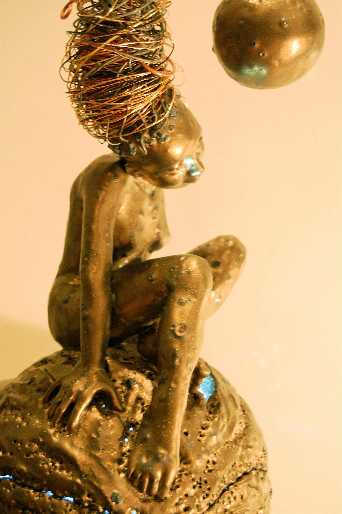 “Terra Madre” by Debbie Whitsett won a Merit Award at Southern Arts Society Inc. Gallery in Kings Mountain.