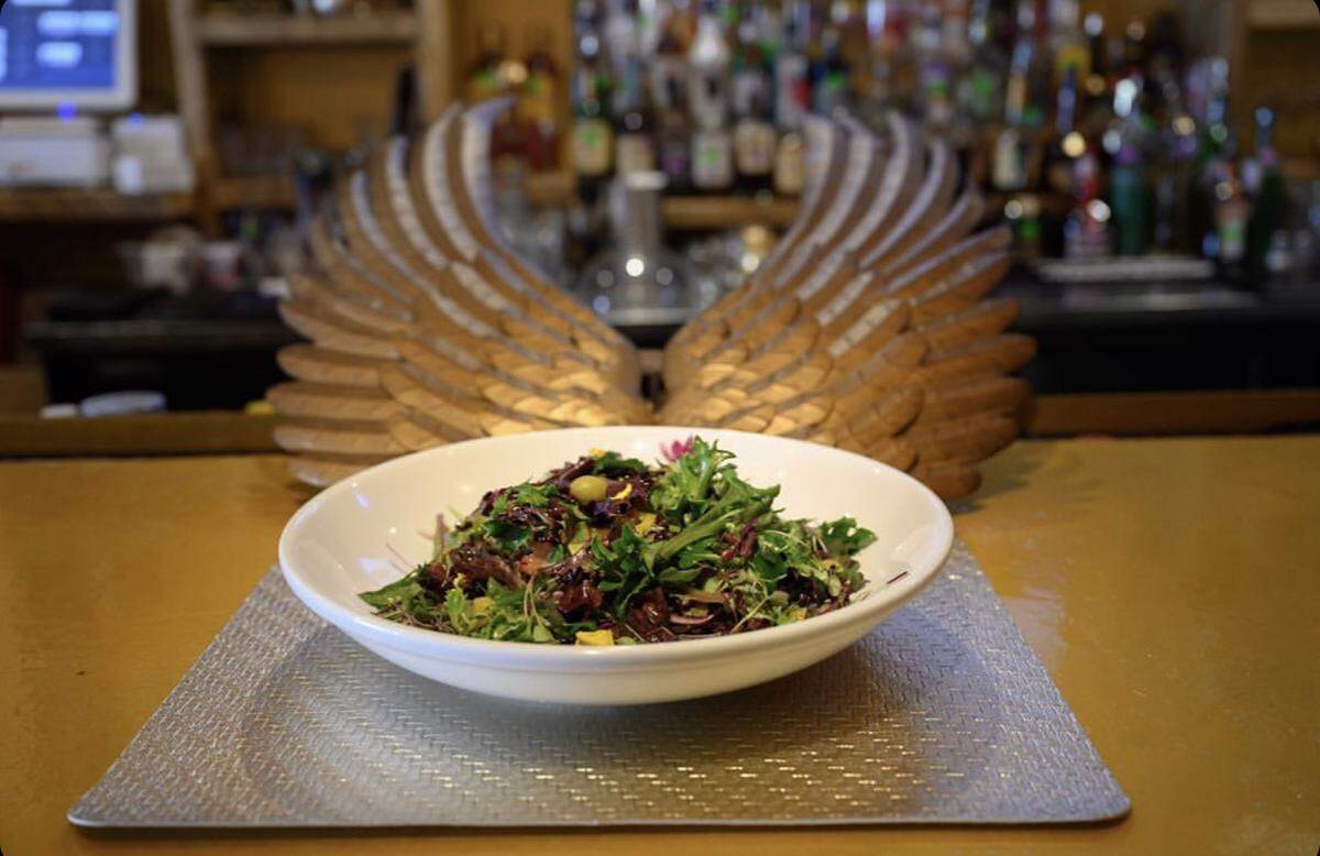 Asti Salad at Deluxe, The Fine Art of Dining.