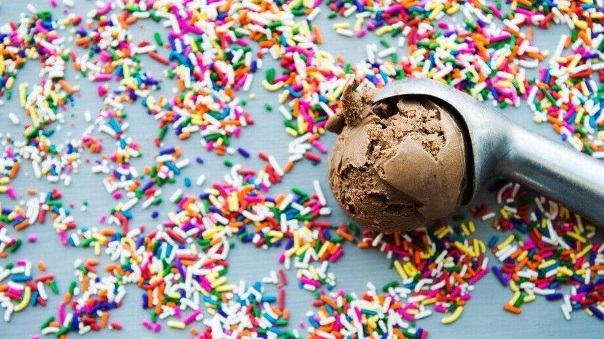 Order an ice cream cone from the new Golden Cow Creamery location in uptown.