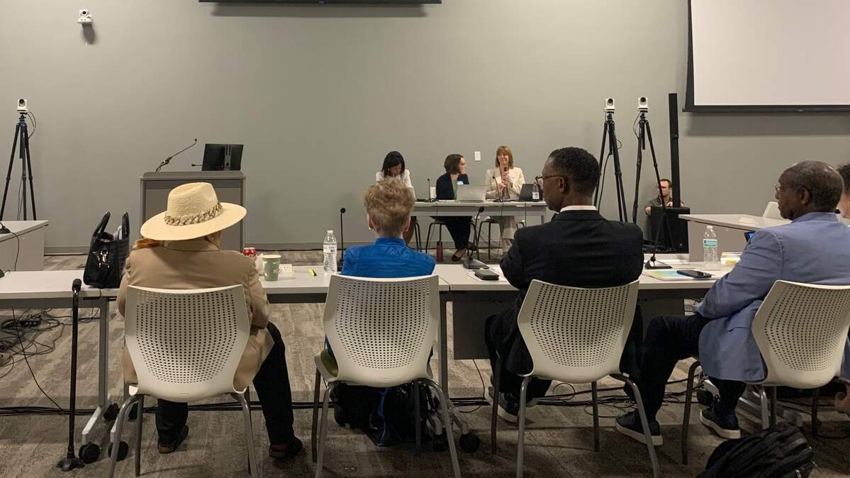 Mecklenburg County Commissioners heard from Charlotte-Mecklenburg Schools Superintendent Crystal Hill Wednesday as the district presented their 2024-25 funding request to the board.