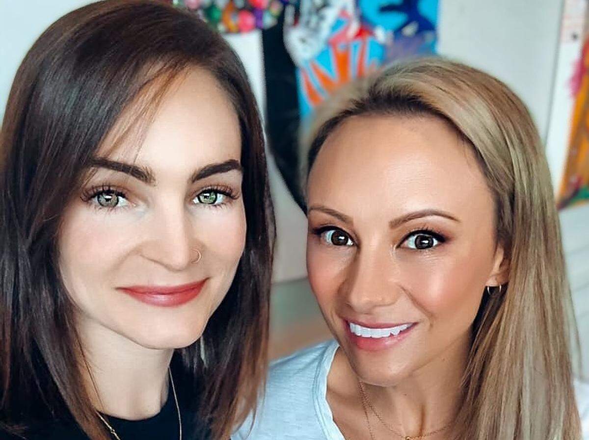 Molly Ruggere, left, and Nicole Peternel started the Counterculture Club, which strives to provide a safe, alcohol-free space for those who identify as women and non-binary, as well as their allies, to connect and participate in social events.