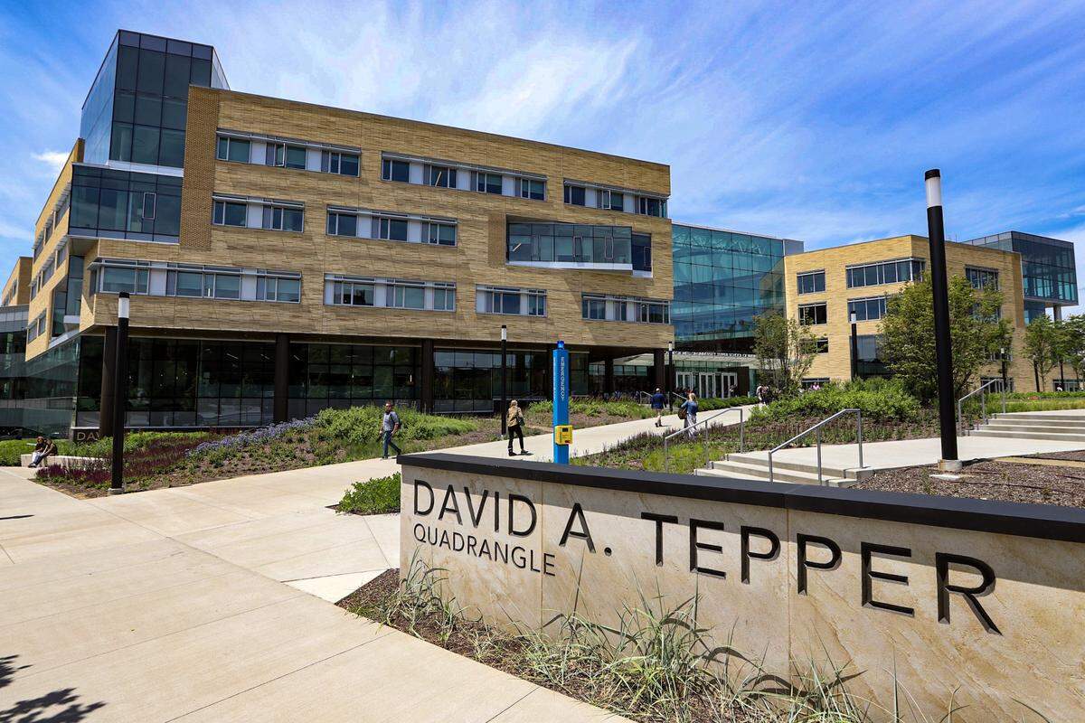 Carolina Panthers owner David Tepper has donated over $120 million to since 2004 to the business school at Carnegie Mellon in Pittsburgh. The David A. Tepper Quadrangle, which houses the Tepper School, opened last September.
