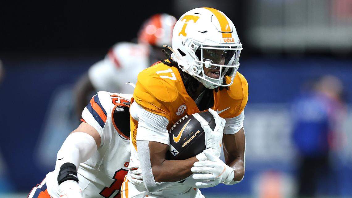 Carolina Panthers land Tennessee’s Chris Brazzell II in third round of NFL Draft