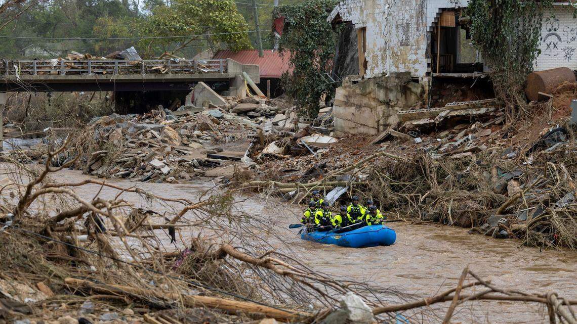 ‘Apocalyptic’ damage: Helene kills at least 30 in Western NC, severs power, water, roads