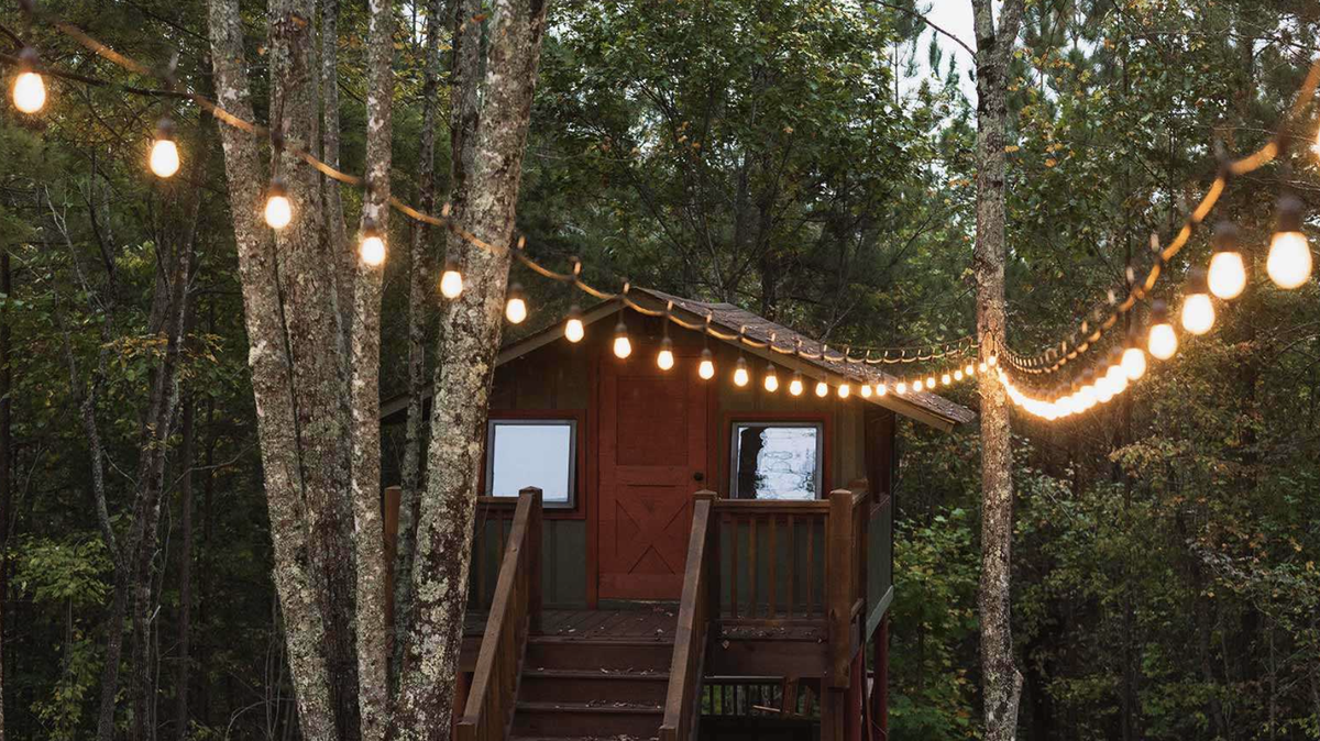 The Treetop Cabin at Yogi Bear’s Jellystone Park Camp-Resort in Bostic, NC.