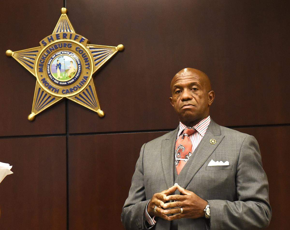 Mecklenburg County Sheriff Garry McFadden