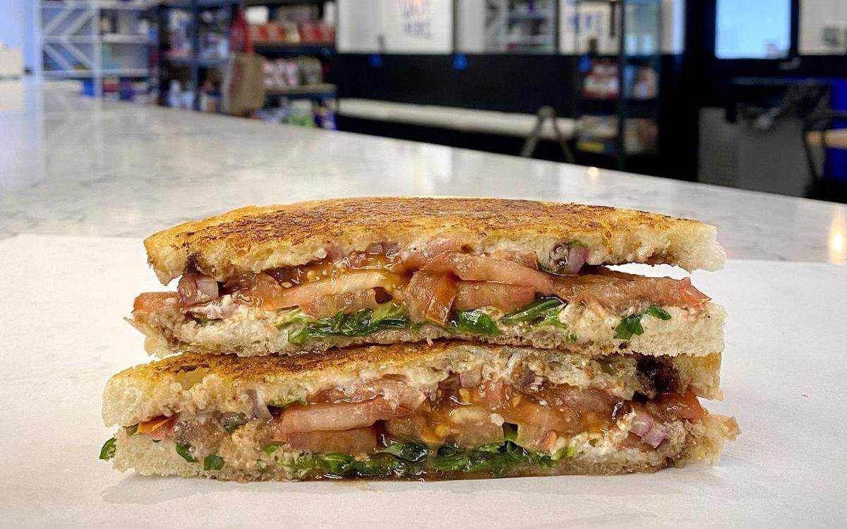 Paper Plane’s sandwiches can be served hot or cold with your choice of Duke’s bread.