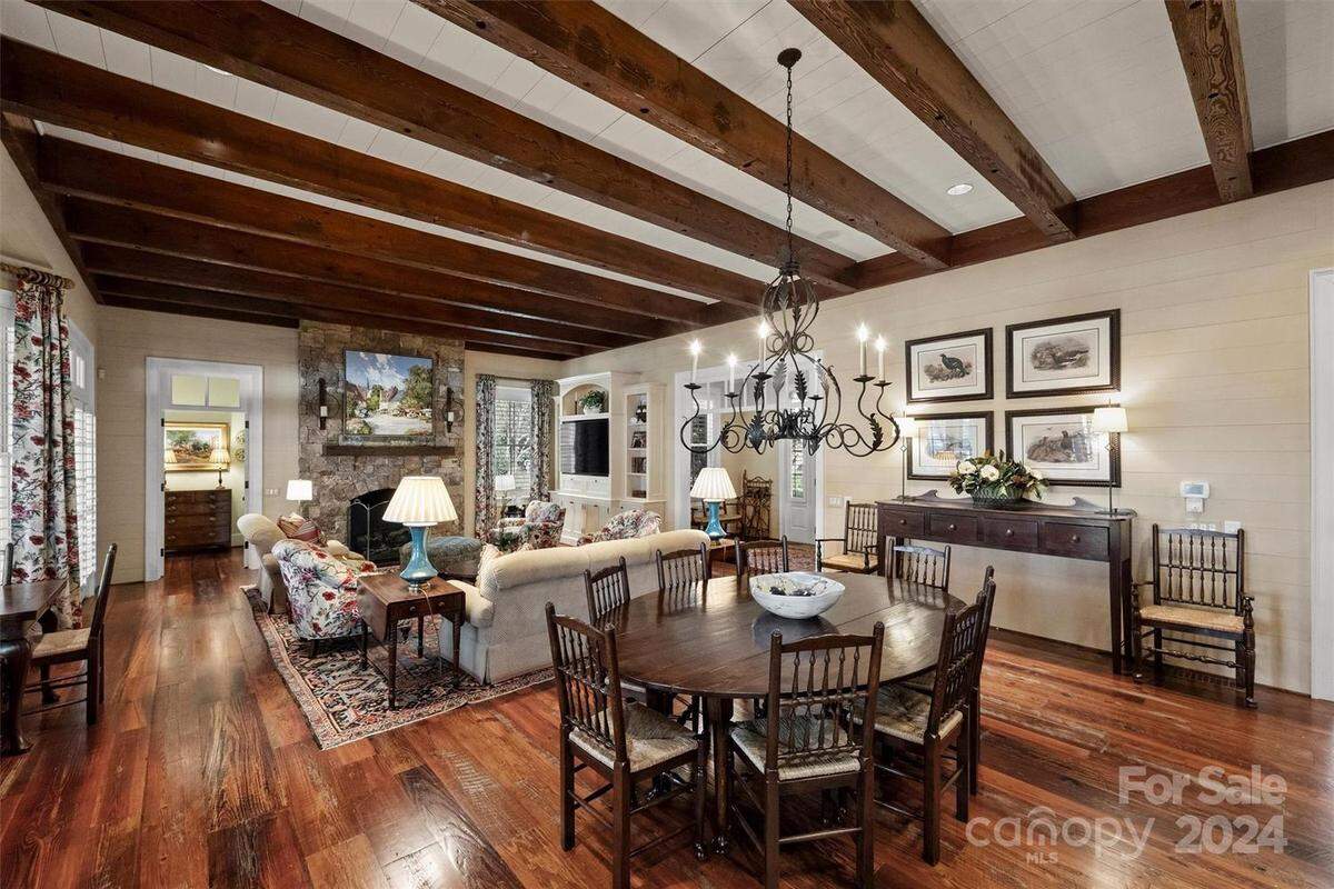 The home at 166 Iron Gate Circle has nearly 4,900 square feet of living area.